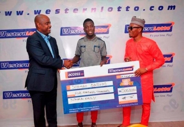 Нигерийская лотерея Western Lotto разыграла свой первый джекпот