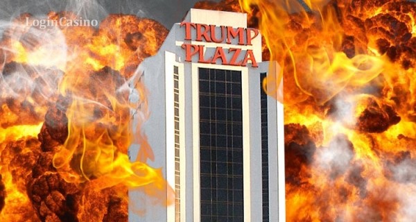 Заброшенное казино Трампа в Атлантик-Сити взорвали