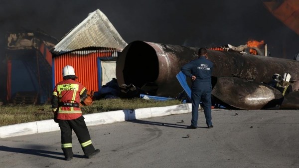 Открытое горение на АЗС в Новосибирске ликвидировали
