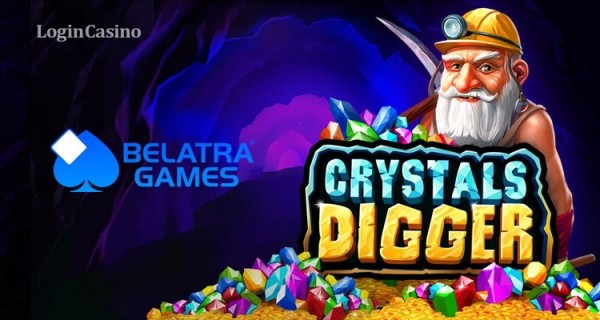 Азартные раскопки драгоценных камней в новой слот-игре Crystals Digger от Belatra Games