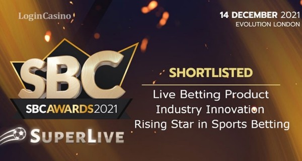 SBC Awards 2021: SuperLive в шорт-листе трех номинаций