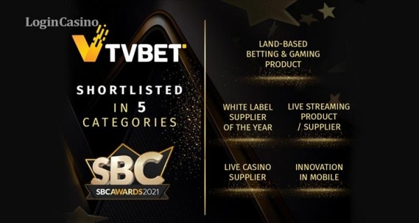 TVBET засыпали номинациями на SBC Awards 2021