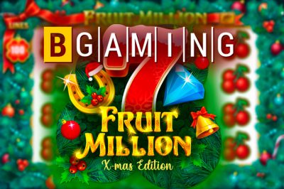 BGaming представил мультиверсию видеослота Fruit Million, созданную к Рождеству
